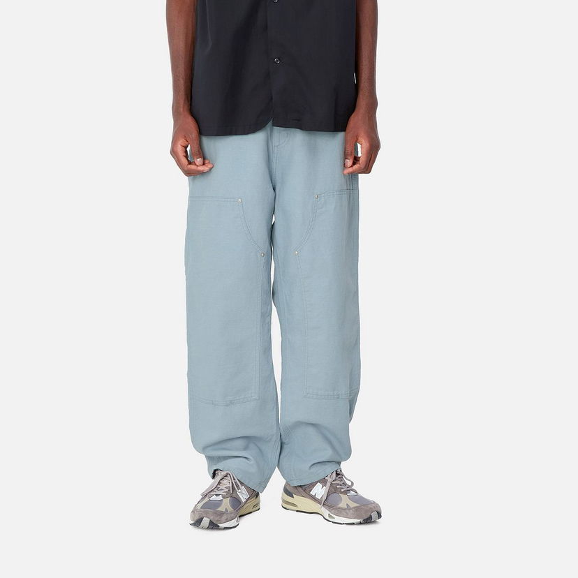 Cargo bukser Carhartt WIP Double Knee Relaxed Fit Work Pants Blå | I033580_9