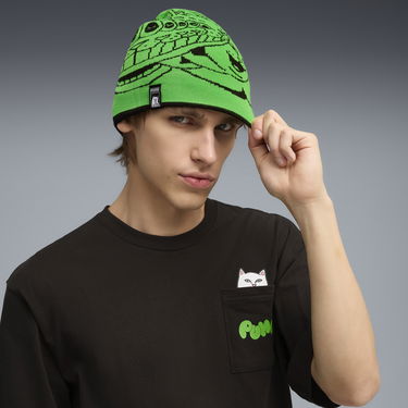 Beanie Puma PUMA x RIPNDIP Knitted Beanie with Graphic Print Sort | 026596_01, 2