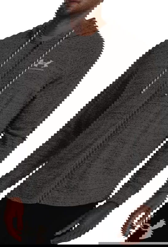 Sweatshirt Under Armour Rival Terry Full-Zip Hoodie Grå | 1370409-012, 0