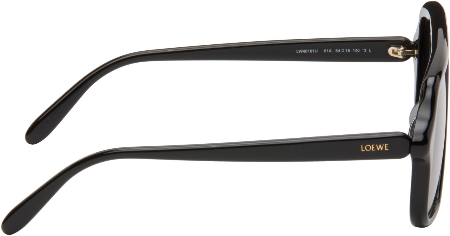 Solbriller Loewe Loewe Aviator Slim Sunglasses Sort | LW40161UW5401A 192337224560, 1