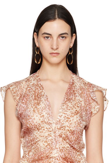 Øreringe ISABEL MARANT Isabel Marant Long Twisted Earrings Metalisk | BL0182FA-C1B19B, 2