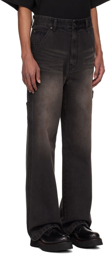 Jeans We11done We11done Carpenter Jeans Sort | WD-DP3-24-338-M-BK, 1