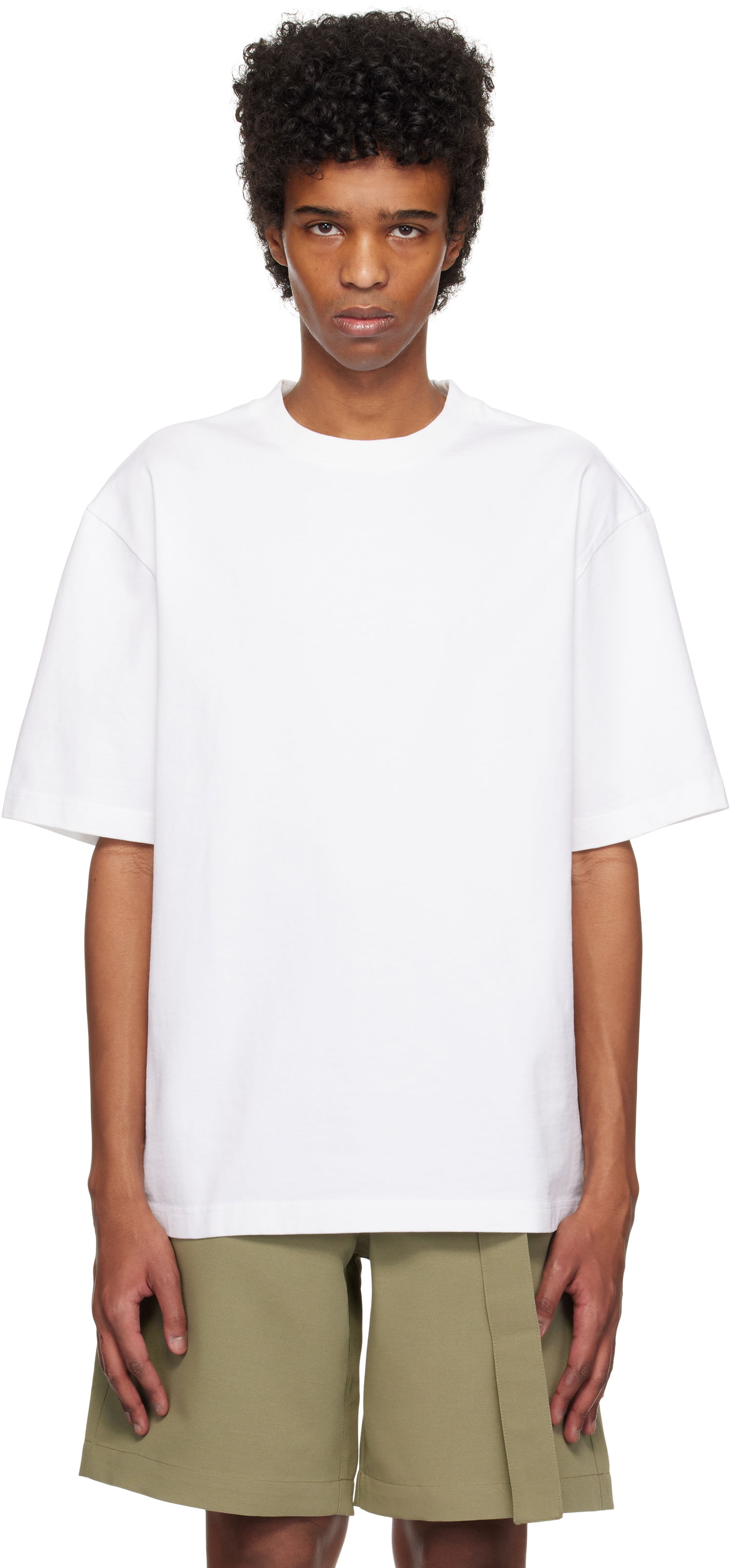 T-shirt Róhe Róhe Oversized T-Shirt Hvid | 314-22-089, 0