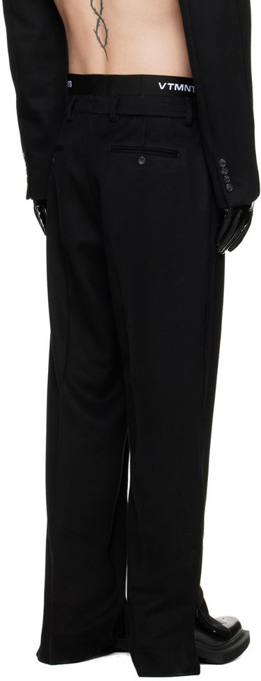 Bukser VETEMENTS Pleated Trousers Sort | VL16PA320B, 2