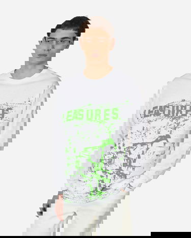 T-shirt Pleasures THC Longsleeve T-Shirt Hvid | P23SP054 WHITE, 0