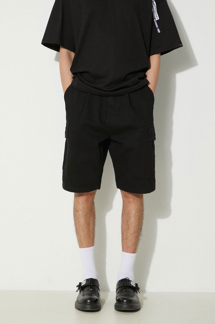 Cargo bukser Alpha Industries Cargo Shorts Sort | 146250.
