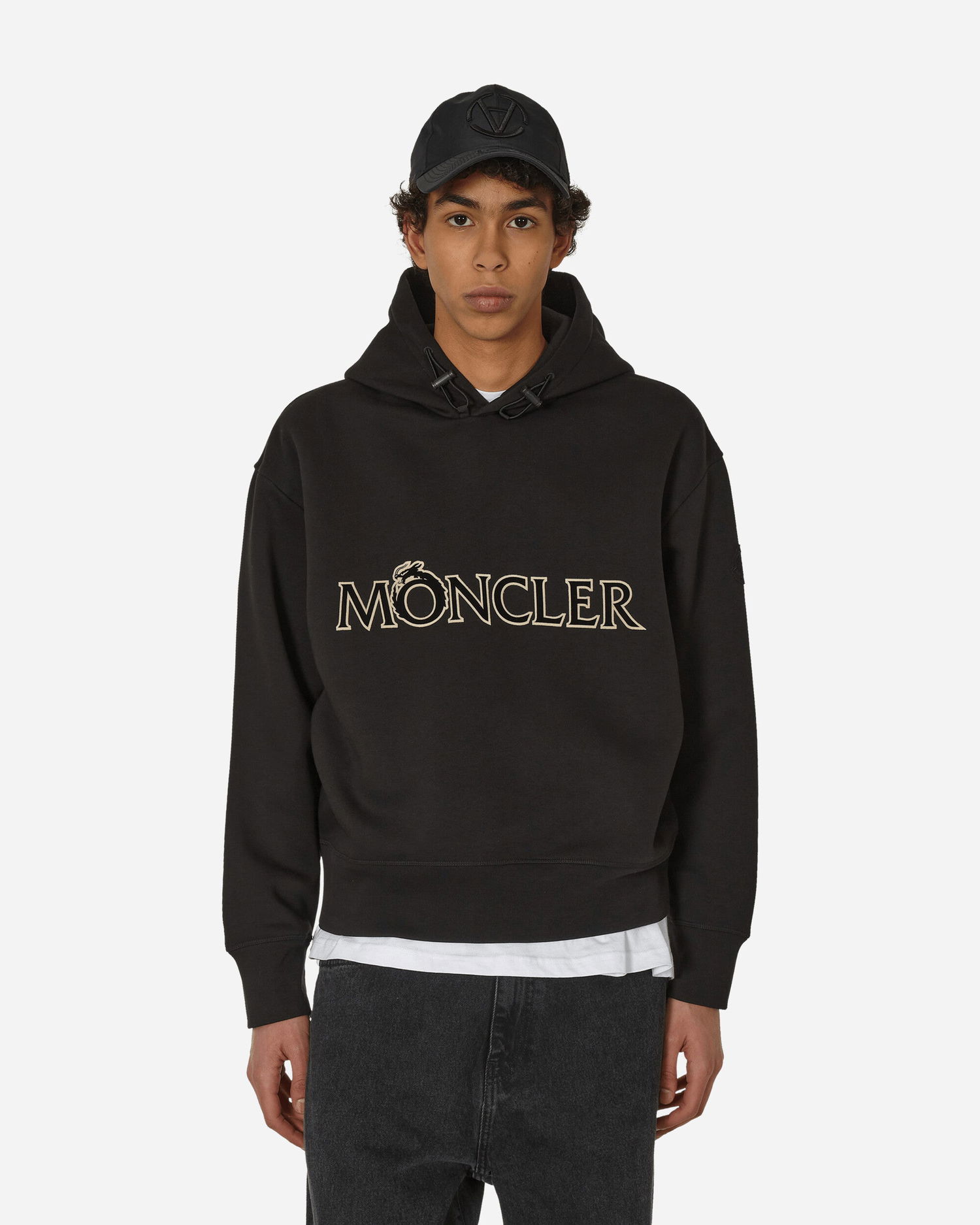 Sweatshirt Moncler Year of The Dragon Hoodie Sort | 8G00025899RB 999, 1