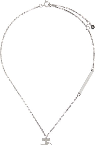Halskæde Courrèges Courrèges AC Chain Necklace Metalisk | 125BCO034LA0001, 0