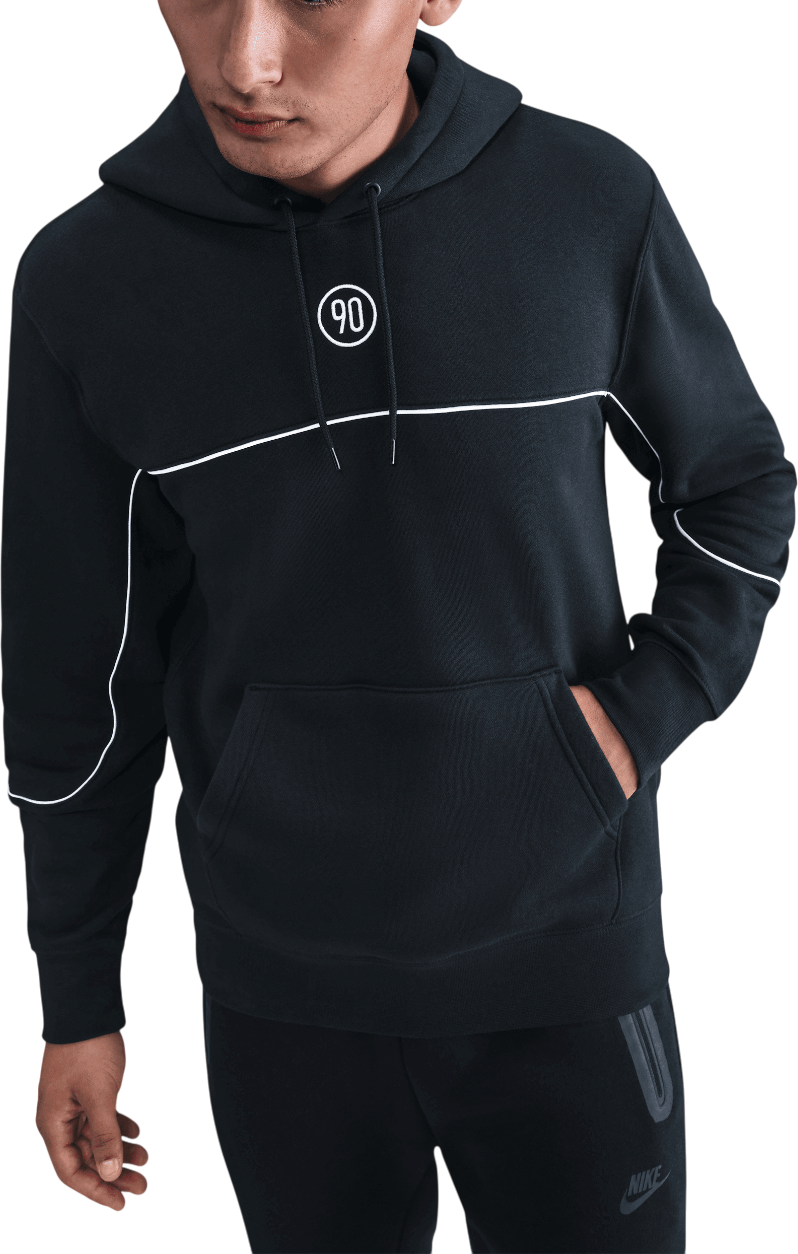 Sweatshirt Nike Club Total 90 Hoody Sort | hv3509-010