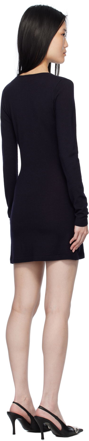 Kjole Diesel Diesel M-Placky Minidress Mørkeblå | A17454 0JQAB, 2