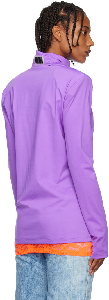 Sweater VETEMENTS VTMNTS Turtleneck Long Sleeve Top Lilla | VL14TO300I, 2