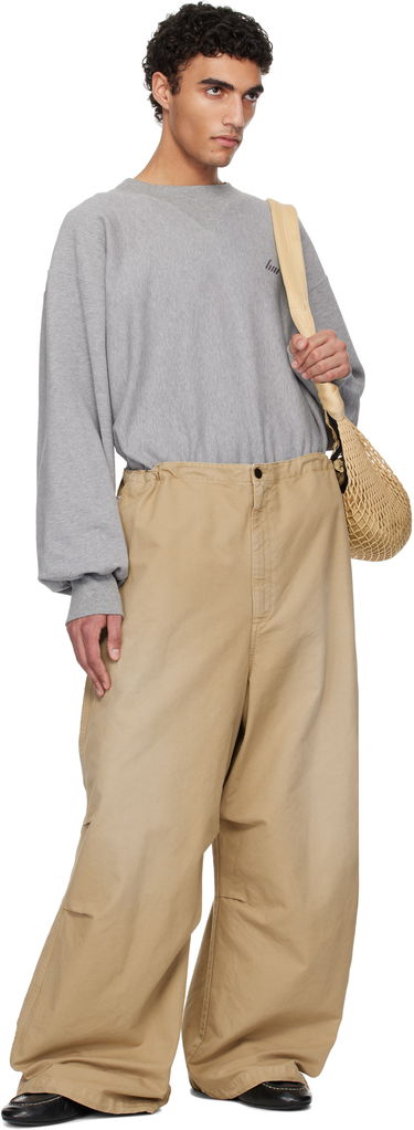 Sweatshirt HED MAYNER Hed Mayner Embroidered Sweatshirt Grå | HMMA72012R-HA183, 4