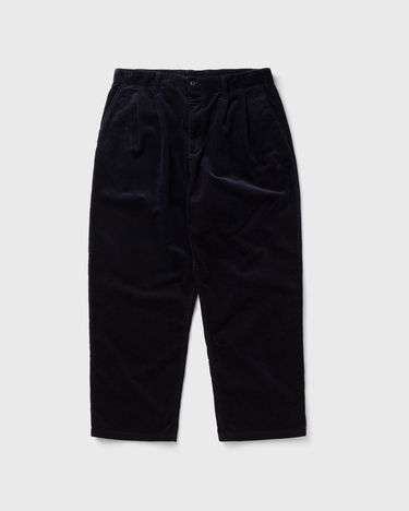Bukser Carhartt WIP Evan Corduroy Pleated Pants Mørkeblå | I033757-1C.02, 0