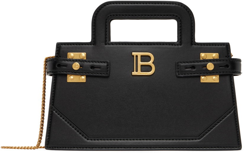 Håndtaske Balmain Balmain B-Buzz Small Bag Sort | EN1KJ931LSLX