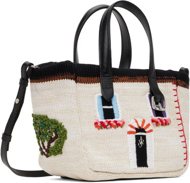 Mulepose JW Anderson JW Anderson Mini Belt House Tote Bag Beige | HB0714-YN0426, 1