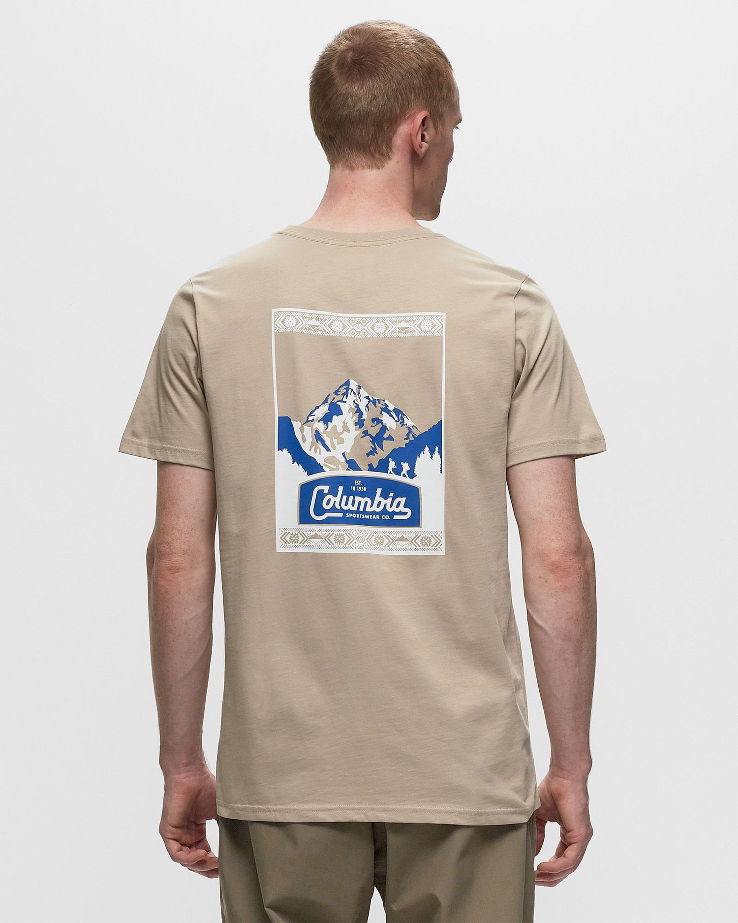 T-shirt Columbia CSC Seasonal Logo Tee Beige | 1991036273, 1
