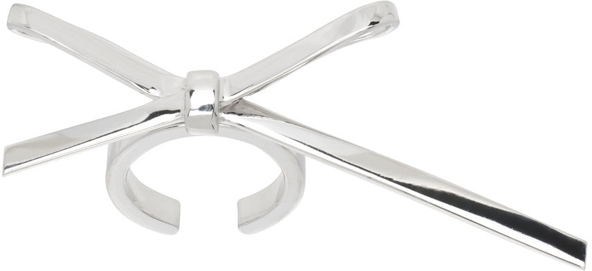 Ring We11done Bow Nail Ring Metalisk | WD-AJ0-24-504-U-SV, 0