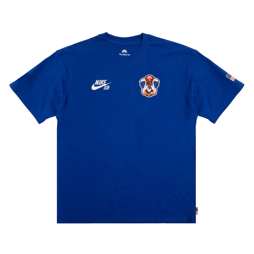 T-shirt Nike SB Team USA Graphic T-Shirt Blå | FZ8935-417