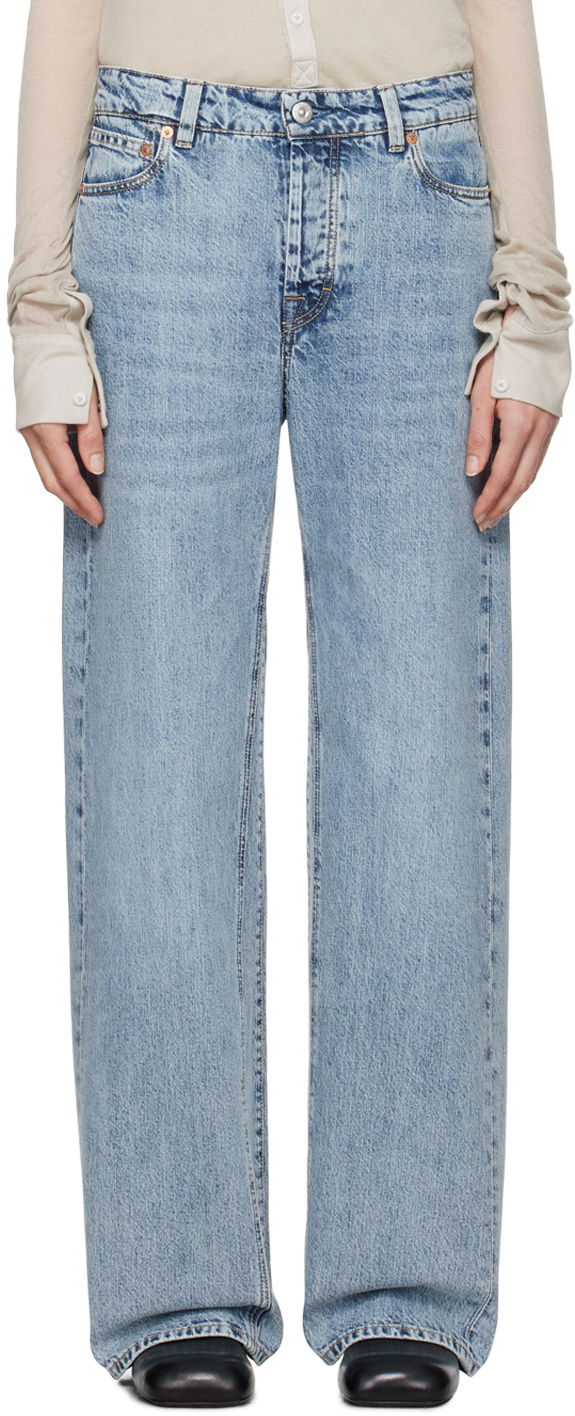 Jeans OUR LEGACY Our Legacy Treble Cut Jeans Blå | W2245RS