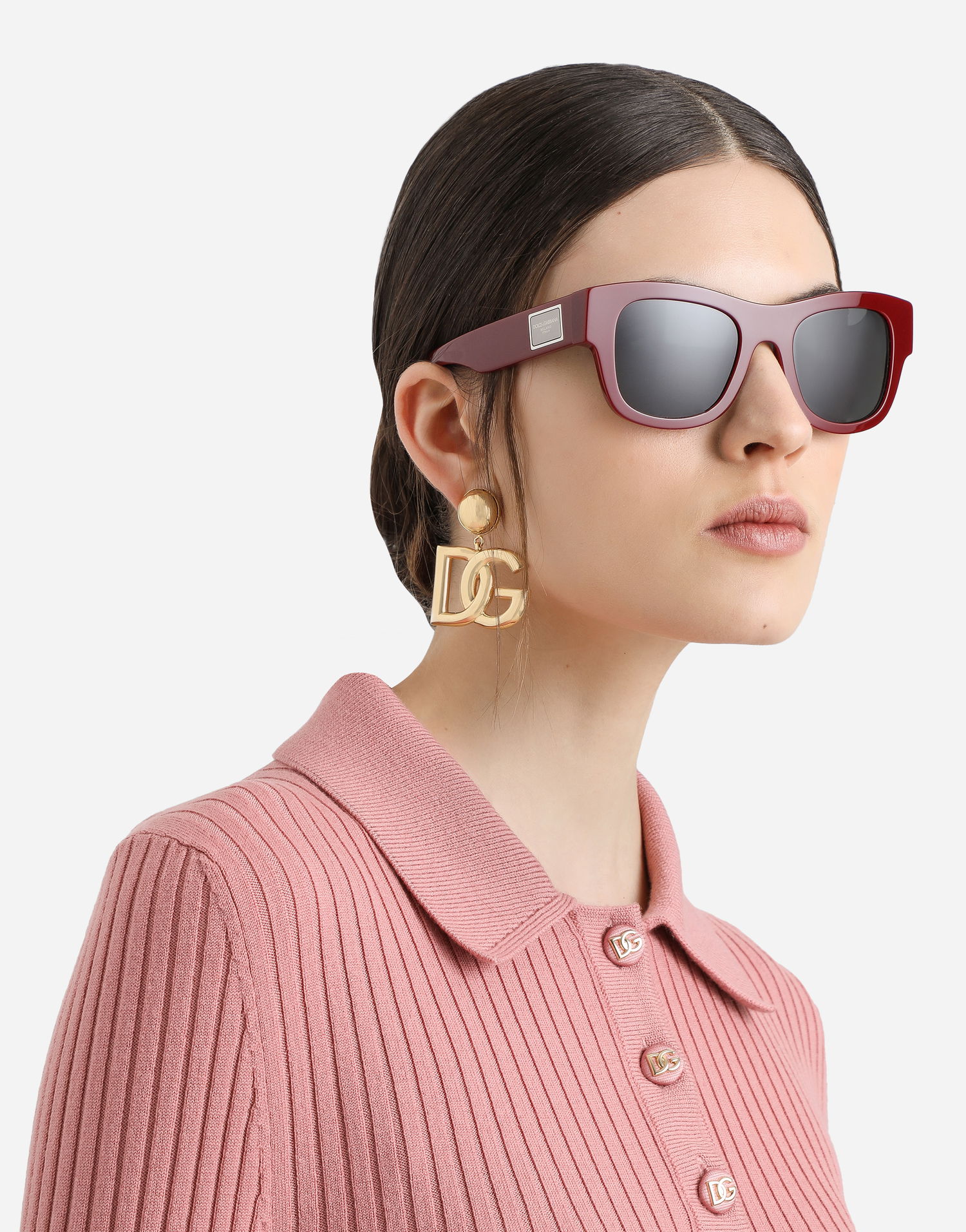 Solbriller Dolce & Gabbana Dolce & Gabbana DNA Acetate Sunglasses Rød | VG450CVP1879V000, 1