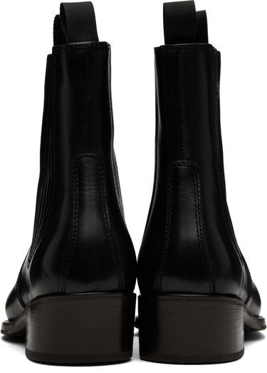 Sneakers og sko LEMAIRE Chelsea Leather Boots Sort | FO0121 LL0106, 1