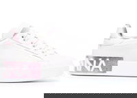 Portofino White Metallic Pink W
