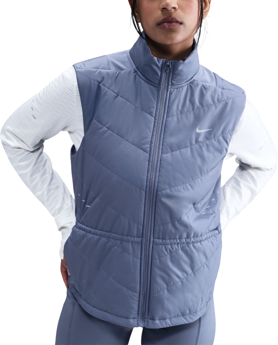 Vest Nike Swift Quilted Full-Zip Running Vest Blå | hv2655-499, 0