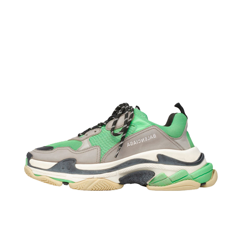 Sneakers og sko Balenciaga Triple S Green Grey Grå | 536737W09OH3067