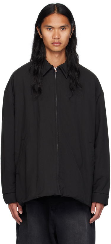 Vindjakke We11done We11done Zip Jacket Sort | WD-JP2-24-064-M-BK, 0