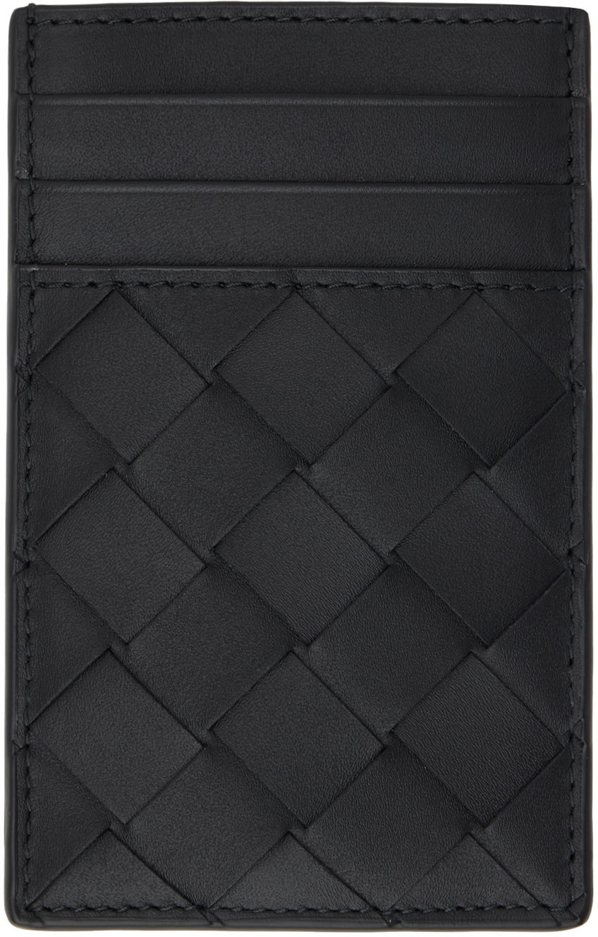 Tegnebog Bottega Veneta Intrecciato Card Holder Sort | 755764 VCPQ3, 0