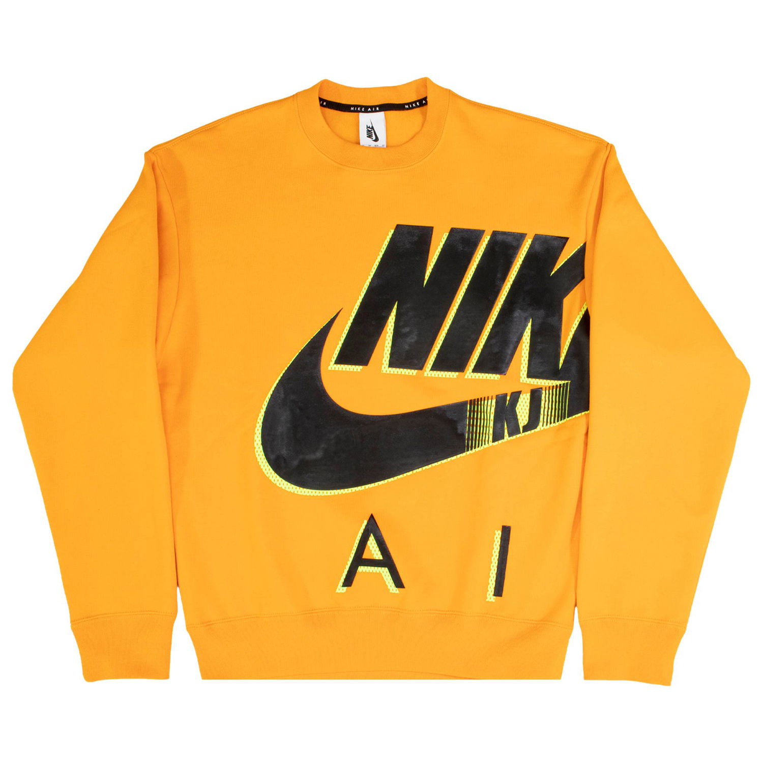 Sweater Nike Kim Jones AM Fleece Crew Sweatshirt Orange | DD0692 804, 1