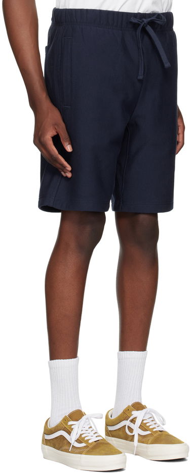 Shorts Carhartt WIP Script Sweat Shorts Mørkeblå | I031685, 1