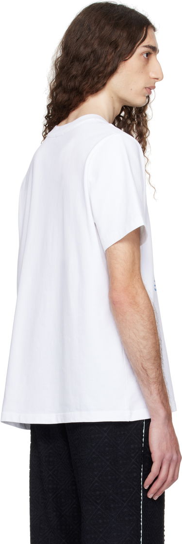 T-shirt Casablanca Casablanca 'Tennis Club' Icon T-Shirt Hvid | MPF25-JTS-001-01, 2