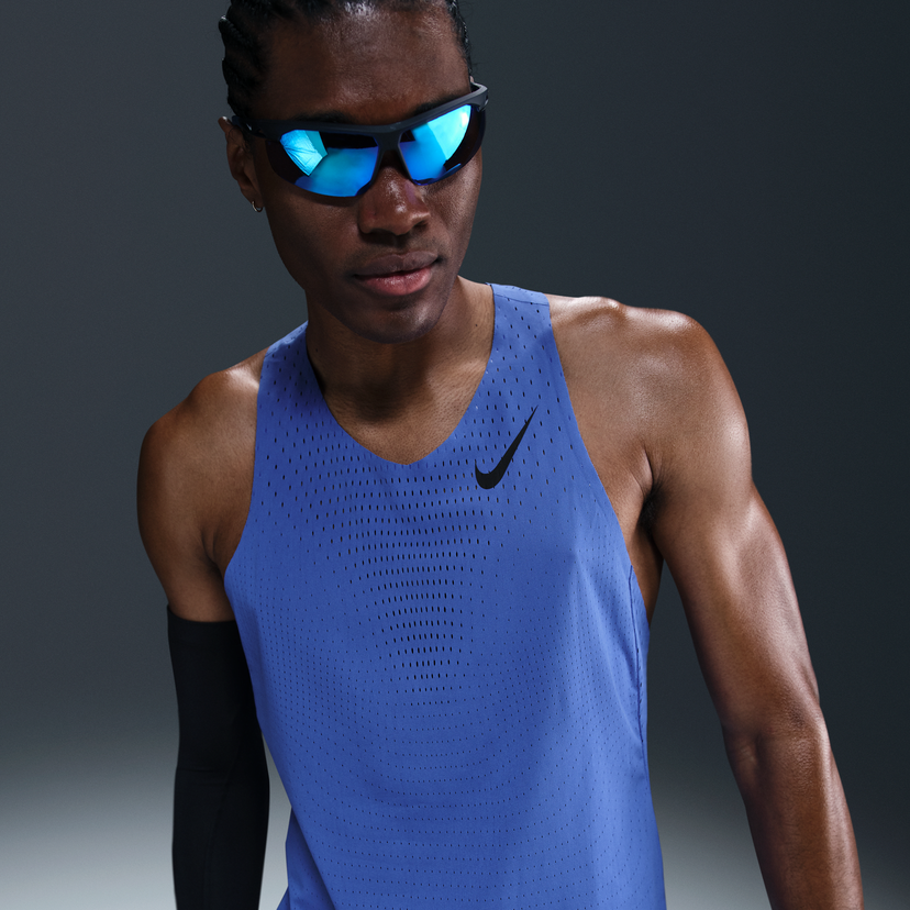 Tanktop Nike AeroSwift Dri-FIT ADV Running Singlet Blå | FN4231-411