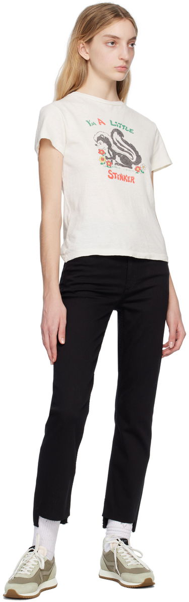 Jeans rag & bone Wren Straight Leg Jeans Sort | WDD23S2913N5BN, 3