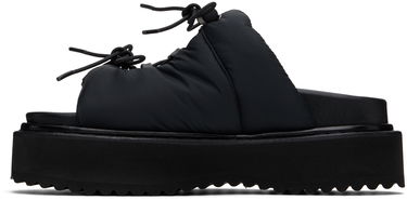 Tilbehør Simone Rocha Simone Rocha Platform Ghillie Sandals Sort | SLD50B 0798, 2