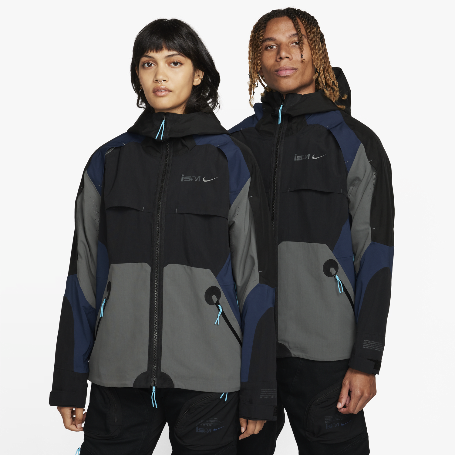 Jakke Nike ISPA Jacket Sort | FB2369-010, 0