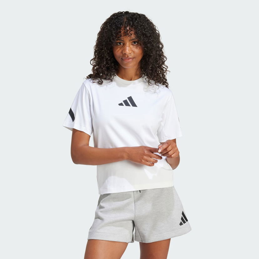 T-shirt adidas Performance Z.N.E. T-Shirt Hvid | JE7857
