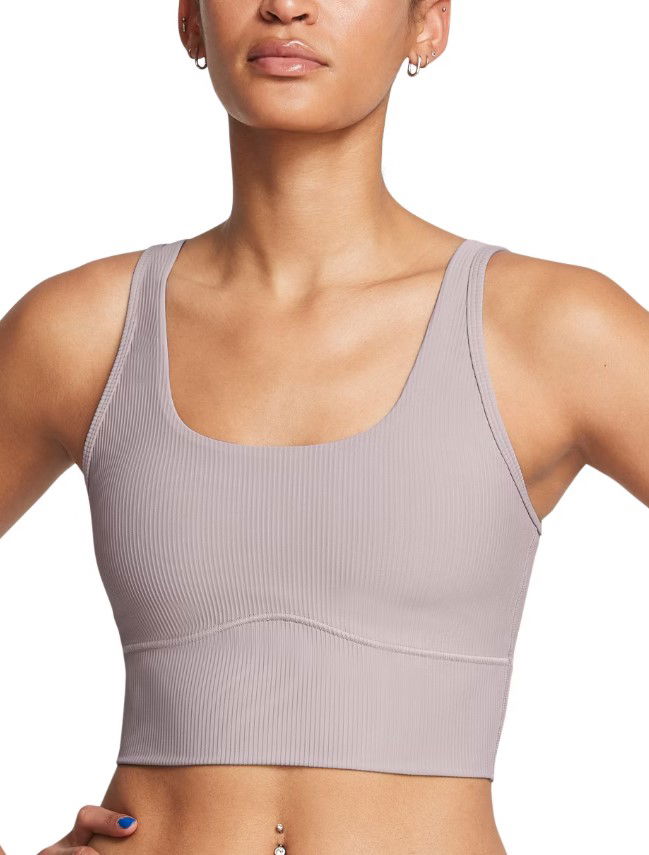 Bh Under Armour Ribbed Crop Tank Lilla | 1386613-015
