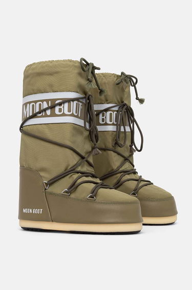 Sneakers og sko Moon Boot MB ICON NYLON Boots Grøn | 80D1400440.M006, 1