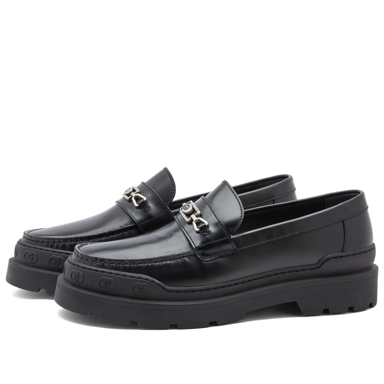 Sneakers og sko Gucci Men's Sherlin Loafer Black Sort | 761519-17X00-1000, 0