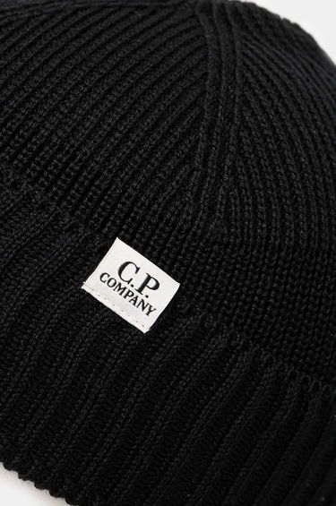 Beanie C.P. Company Knit Cap Beanie Sort | 17CMAC293A006595A, 1
