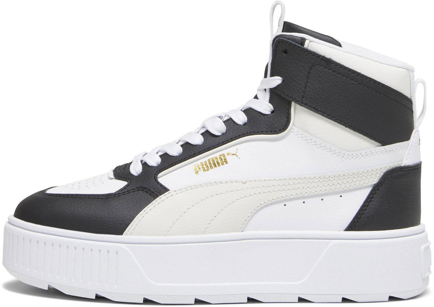 Sneakers og sko Puma Karmen Rebelle Mid "White/Vapor Grey/Black" Hvid | 387213-11, 0