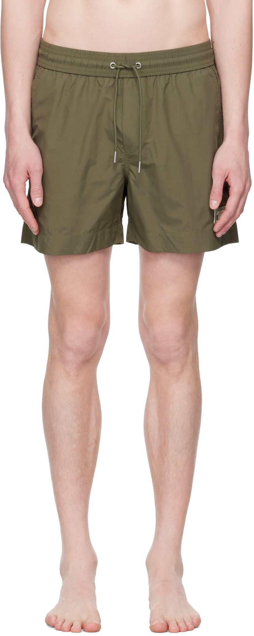 Badetøj MAISON KITSUNÉ Maison Kitsuné Flash Fox Swim Shorts Grøn | OM03101WQ4052