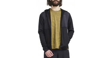 Jakke Craft ADV Essence Jersey Hood Jacket Sort | 1912454-999000, 1