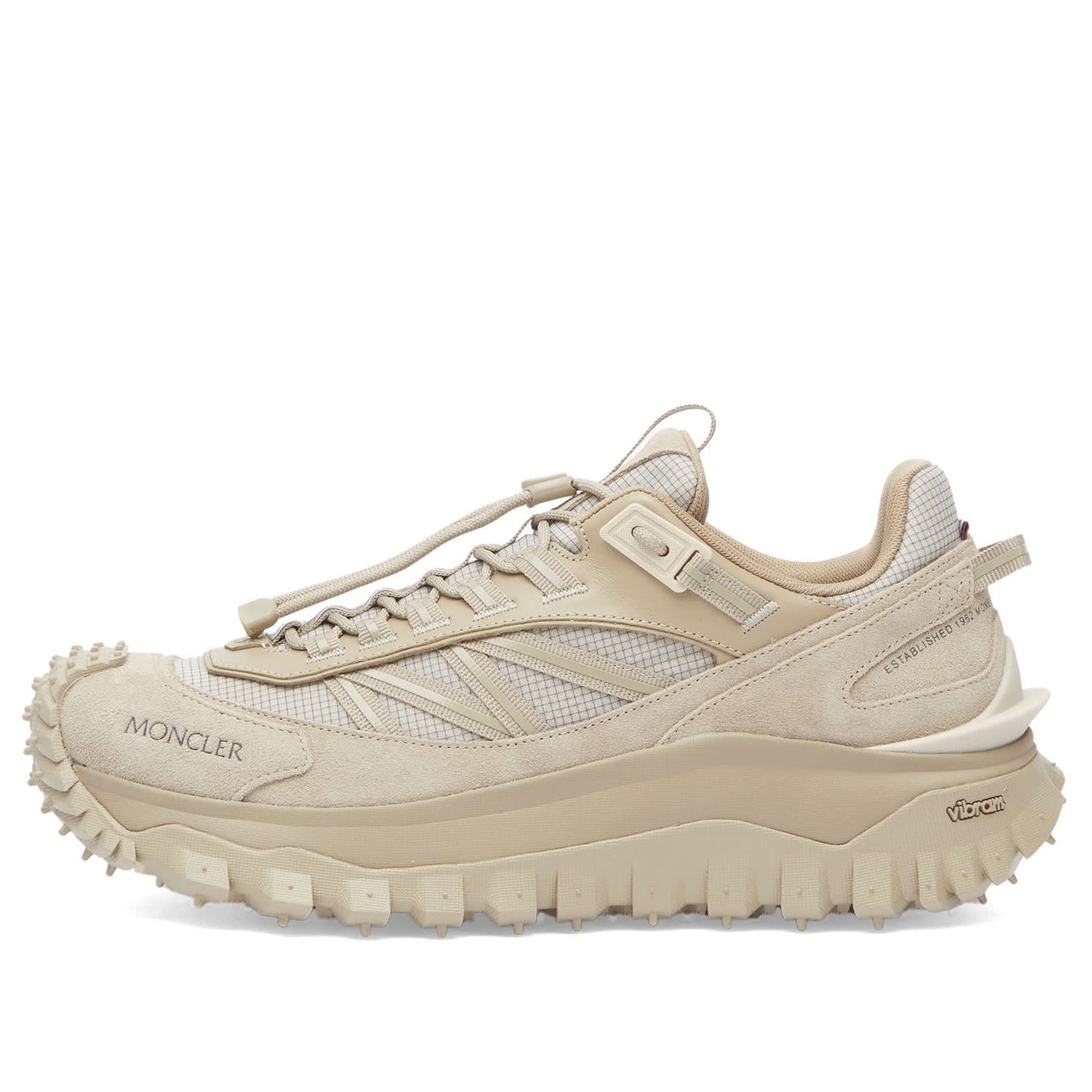 Sneakers og sko Moncler Moncler Trailgrip Low Top Beige | 4M001-00-M5552-23S, 1