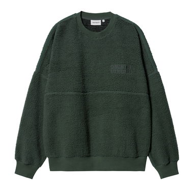 Sweatshirt Carhartt WIP Fleece Sweatshirt Grøn | I033991_9, 4