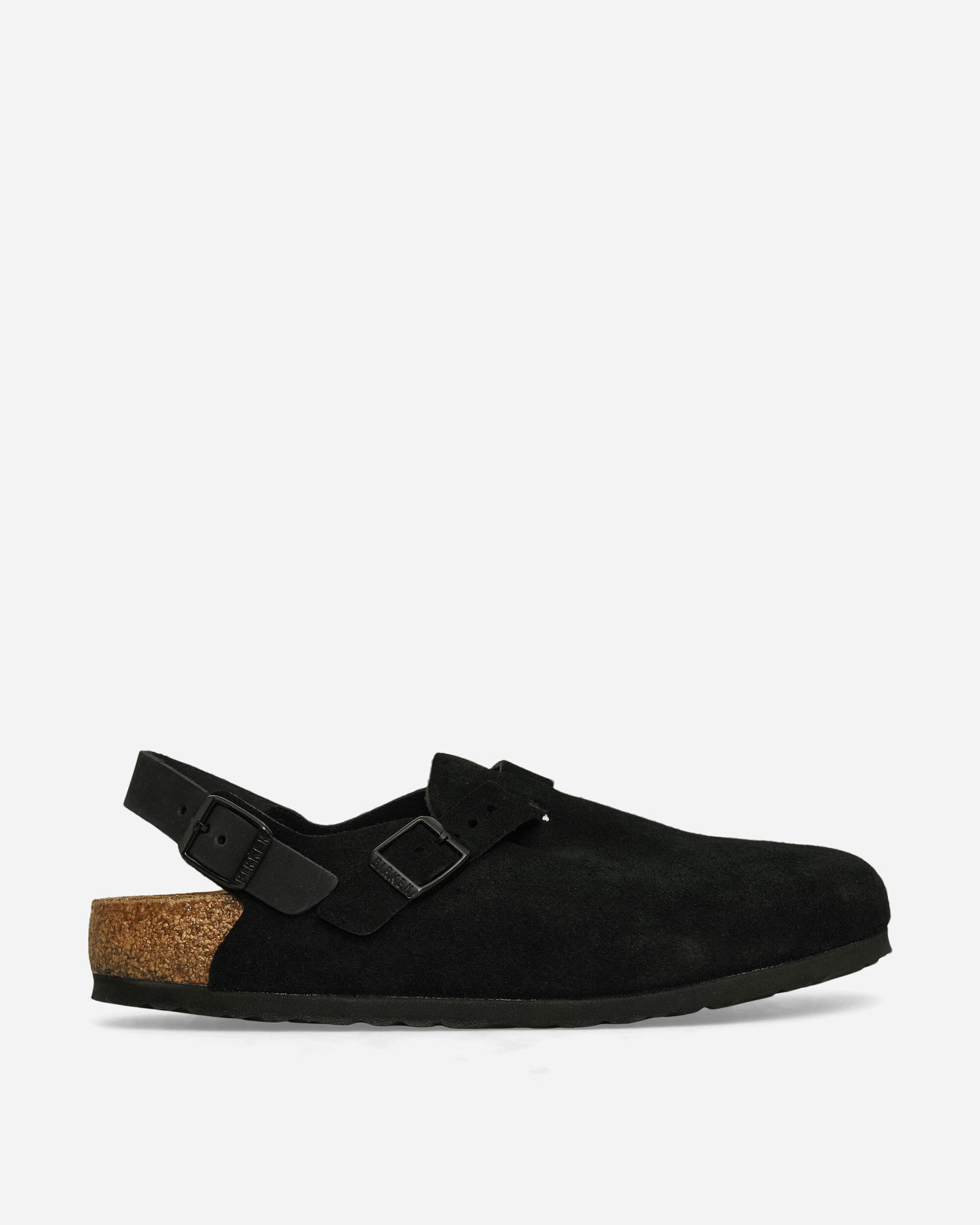 Sneakers og sko Birkenstock Black Narrow Tokio II Slip-On Loafers Sort | 1028348, 1