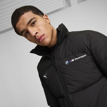 Puffer jakke Puma BMW M Motorsport ESS+ Padded Jacket Sort | 627497_01, 1