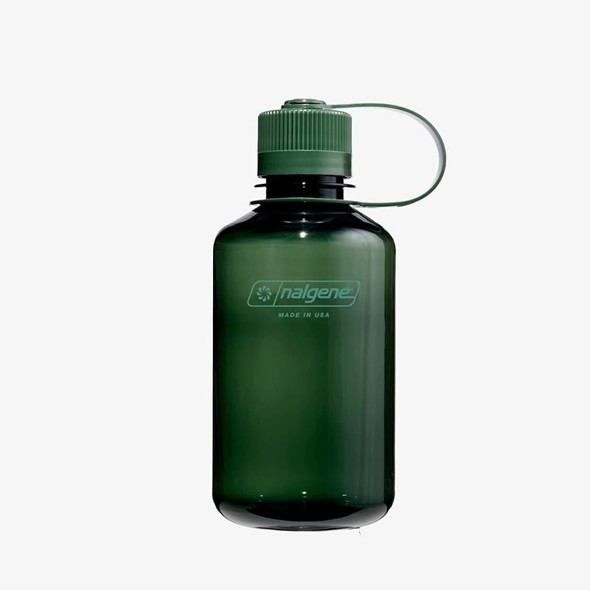 Drikkeflaske Nalgene 500ml Narrow Mouth Sustain Water Bottle Grøn | 2021-0716